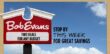 Bob Evans restaurant coupons and specials