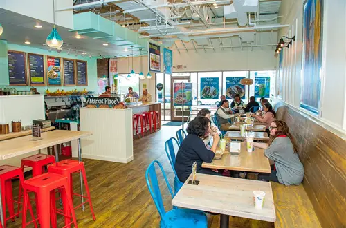 Tropical Smoothie Cafe - new interior design