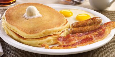 Denny's Grand Slam breakfast