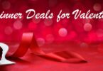 Dinner deals for 2018 Valentine's Day