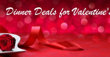 Dinner deals for 2018 Valentine's Day