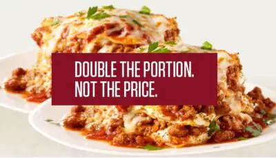 Carryout special at Maggianos