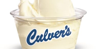 Frozen custard special at Culver's