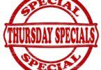 Thursday Specials and Deals