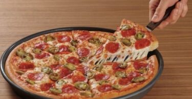 Pan Pizza special at Pizza Hut