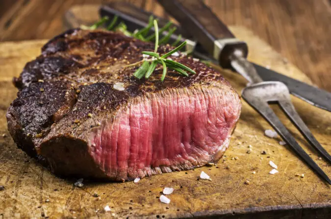 Steak - Example of food at fine dining restaurants we cover at EatDrinkDeals