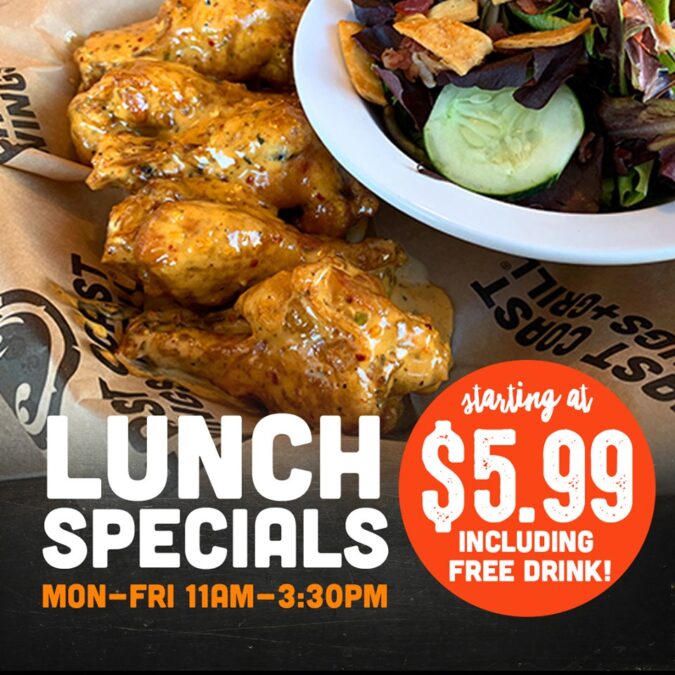 Lunch specials The latest restaurant deals and coupons for lunch