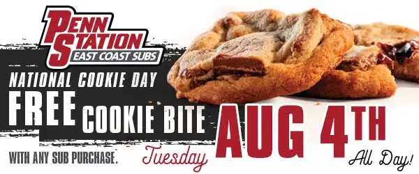 Penn Station Free Cookie