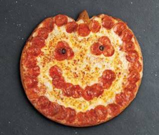Papa John's Jack-O-Lantern Pizza Halloween