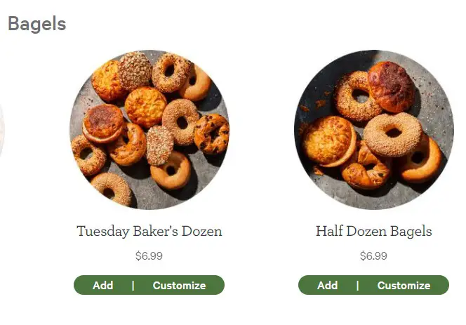 Panera Tuesday Bagels Deal