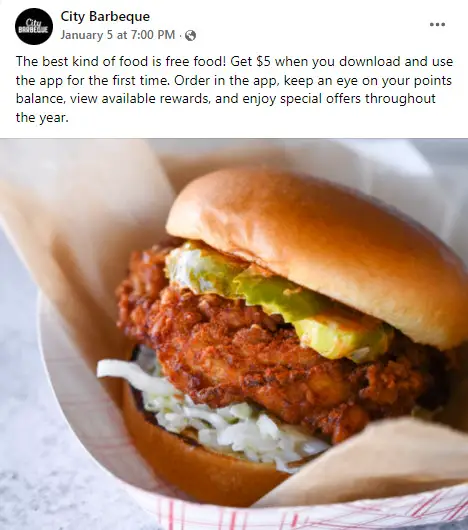 City Barbeque $5 Off Deal