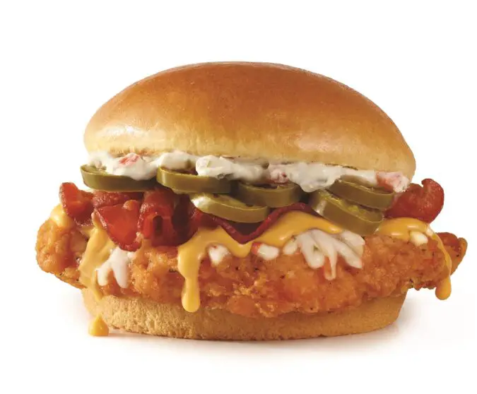 Wendy's Jalapeno Popper Chicken Sandwich