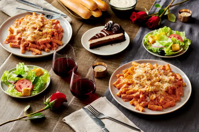 Olive Garden Valentine's Meal