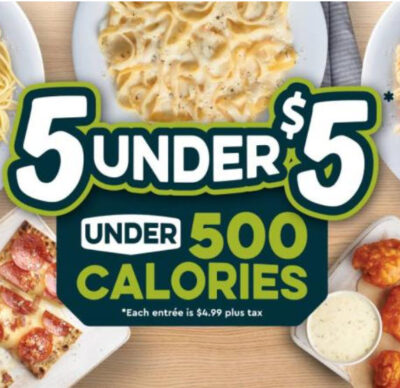 Fazoli’s Deals And Coupons: Under $5 Menu, $5 Off
