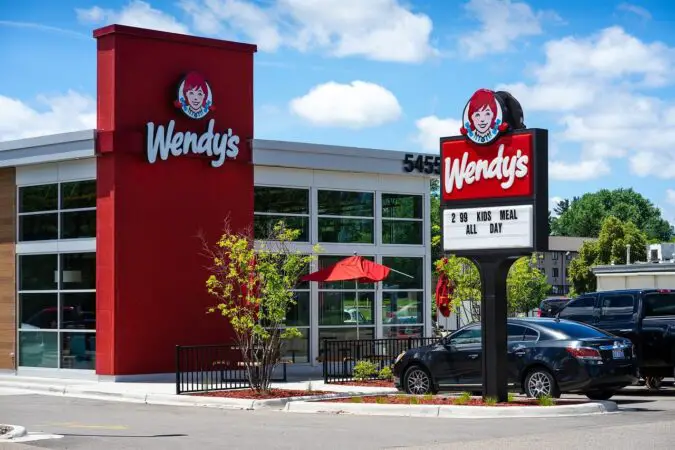 Photo of a Wendy's restaurant