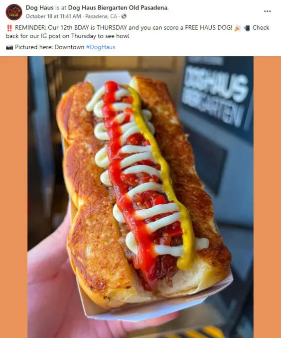 Dog Haus Coupons & Specials Free Hot Dog EatDrinkDeals
