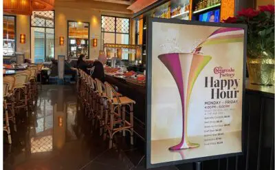 Happy Hour at Cheesecake Factory