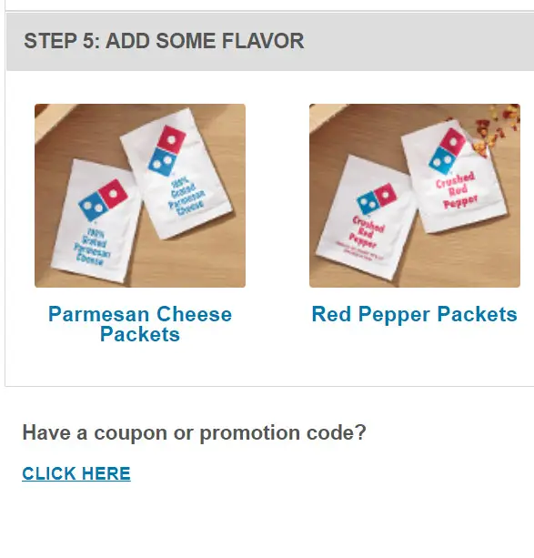 Domino's Pizza Online Ordering