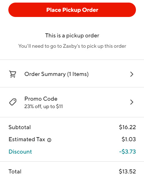 DoorDash Promo Code 23% Off