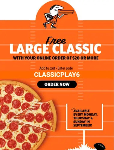 Little Caesars Free Pizza Promo Code