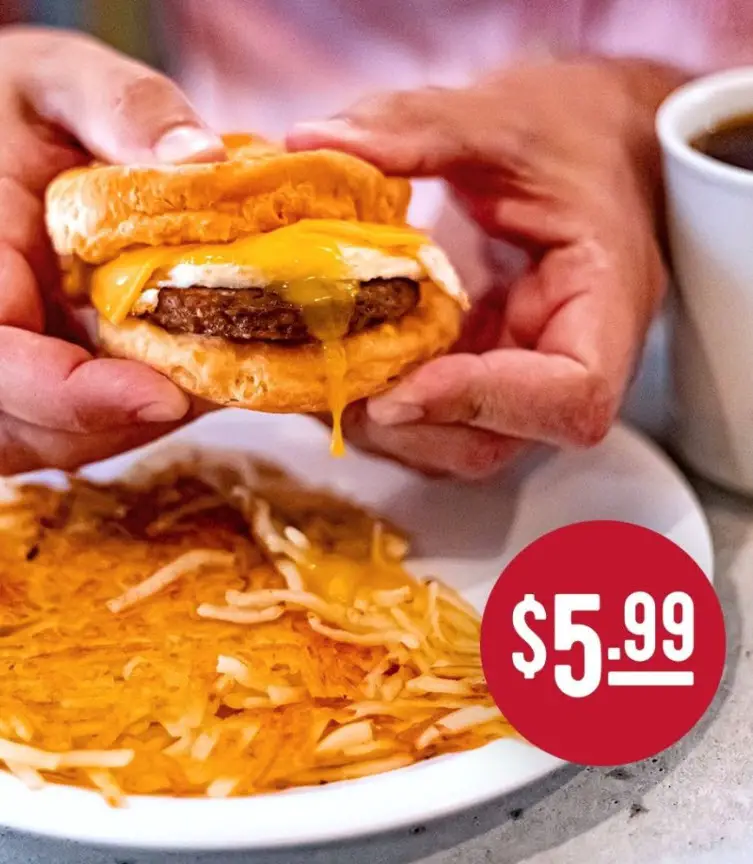 Huddle House $5.99 Down Home Combo Deals