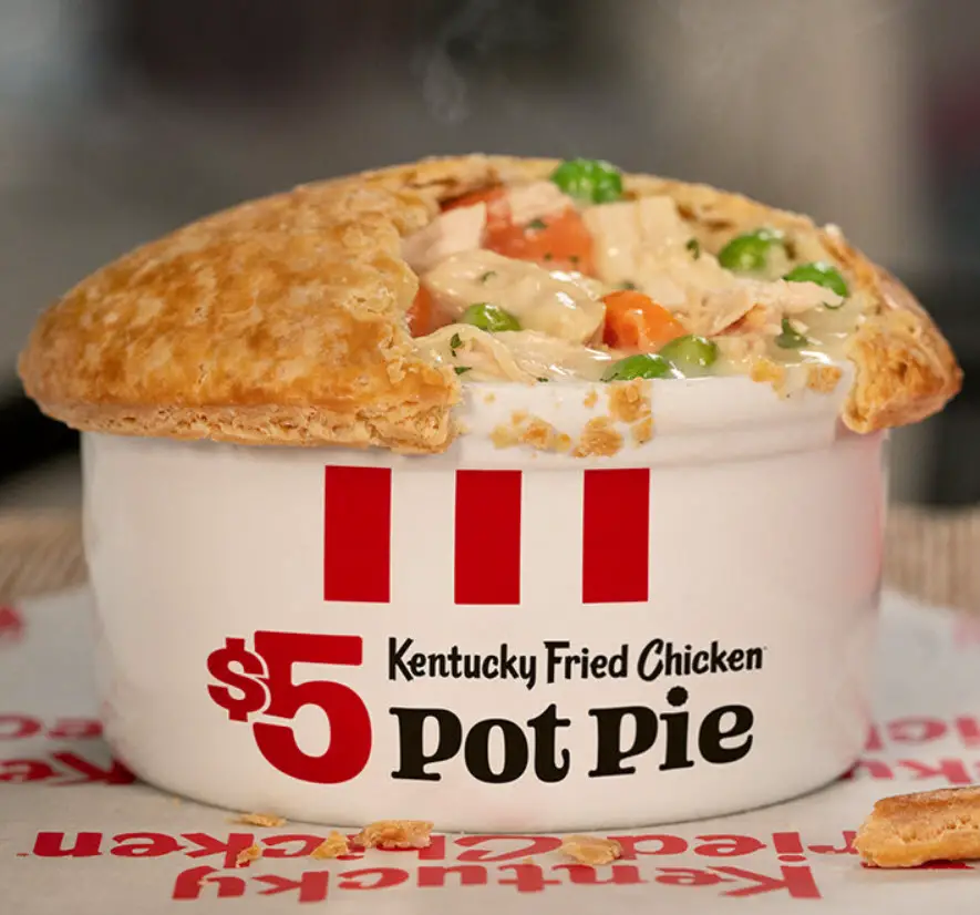 KFC $5 Pot Pies Deal