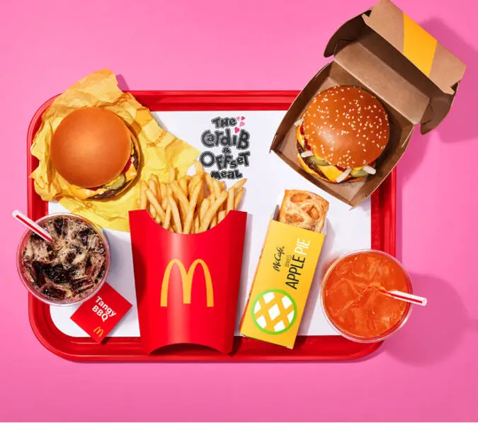 McDonald's Cardi B and Offset Meals