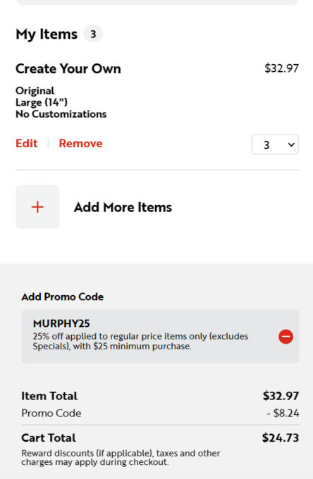 Papa Murphy's 25% off promo code