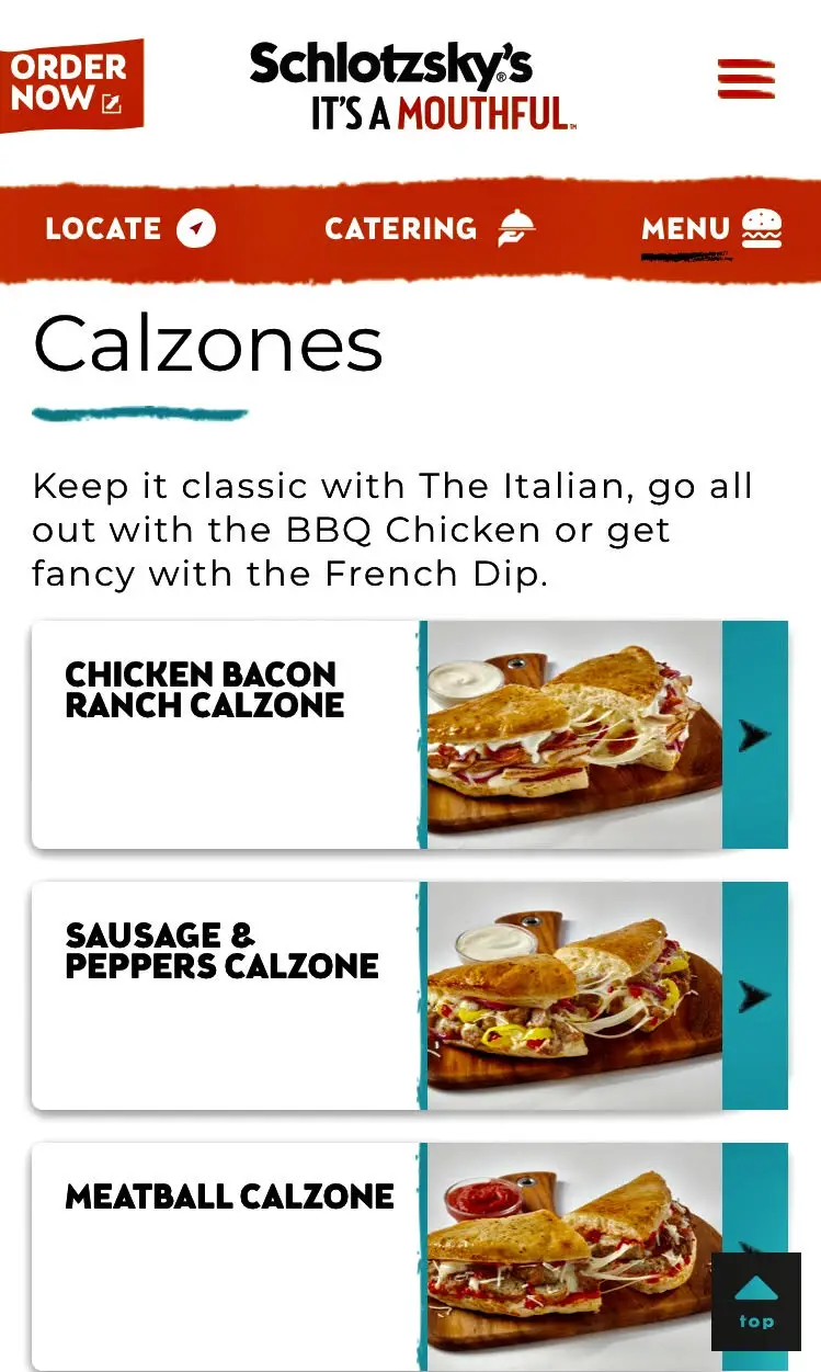 Schlotsky's Calzones