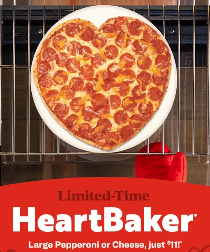 Papa Murphy's Heart Pizzas