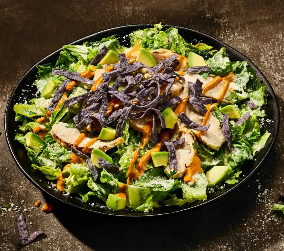 Panera Southwest Caesar Salad with Chicken