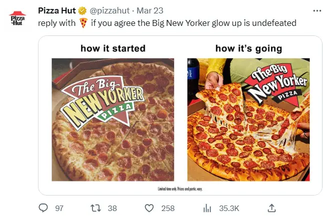 Pizza Hut Big New Yorker