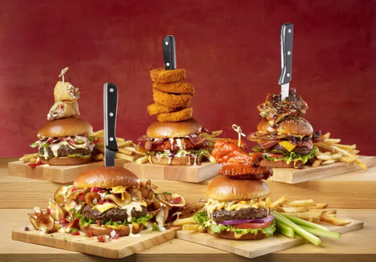 TGI Fridays Big AF Burgers