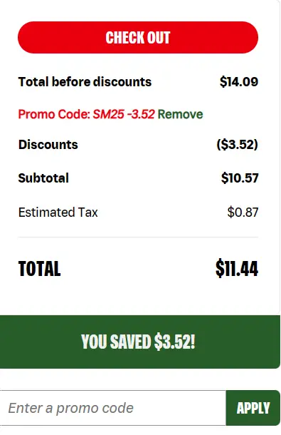 Papa John's 25% off Promo Code