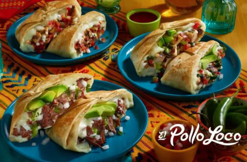 El Pollo Loco Stuffed Quesadillas