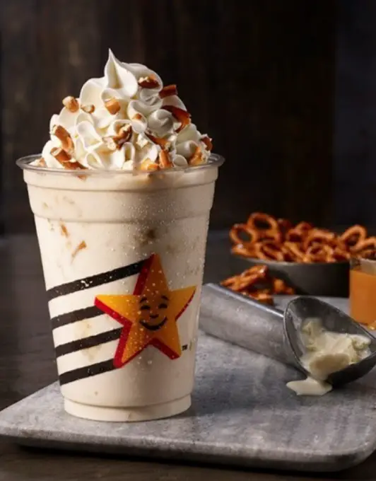 Carl's Jr. Salted Caramel Shake
