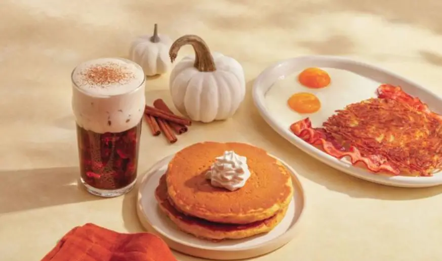 IHOP Pumpkin Spice Pancakes