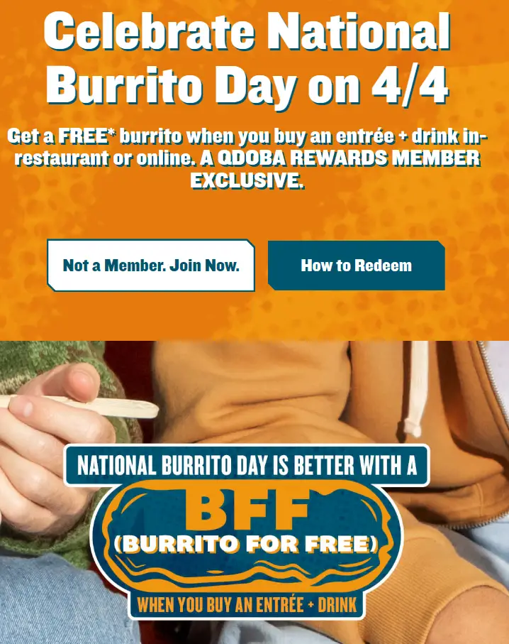 Qdoba Promo Codes and Meal Deals