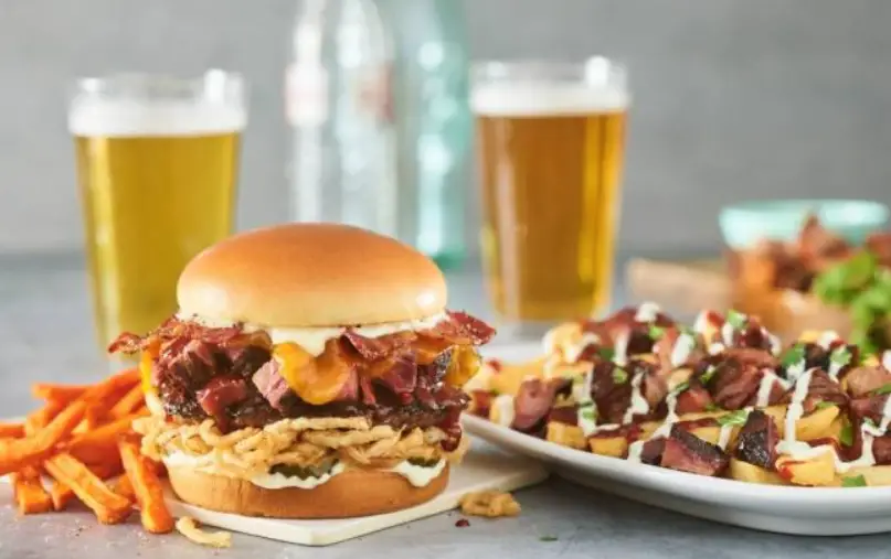 Red Robin BBQ Burnt Ends Burger