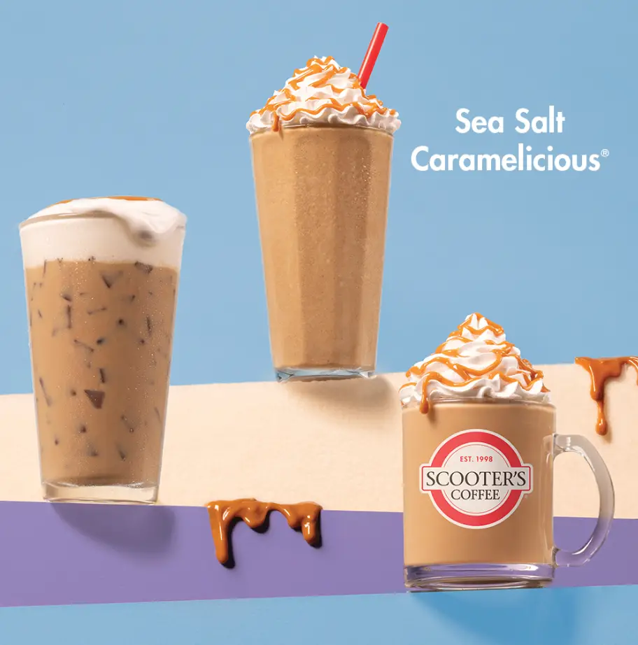 Scooter's Coffee Coupons & Deals Winter Menu, 1 Coffee