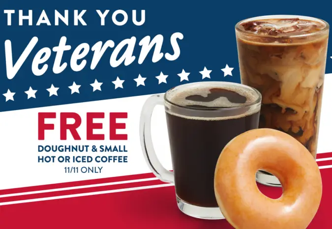 Krispy Kreme Vets Day 