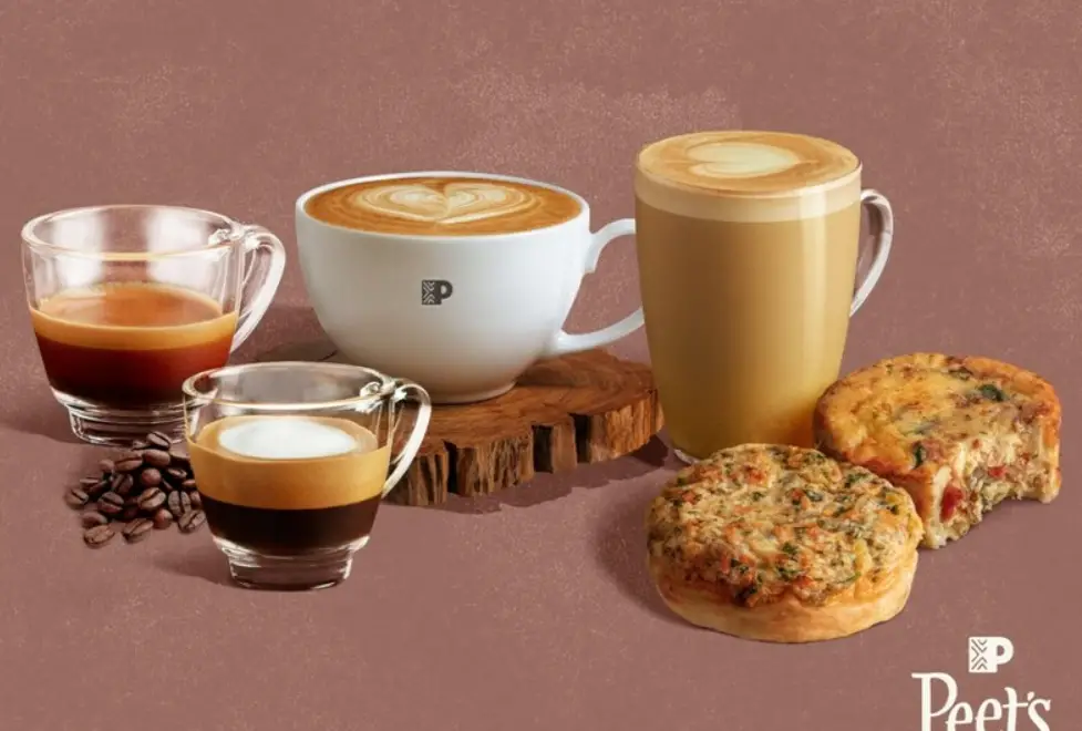 Peet's Coffee Winter Menu