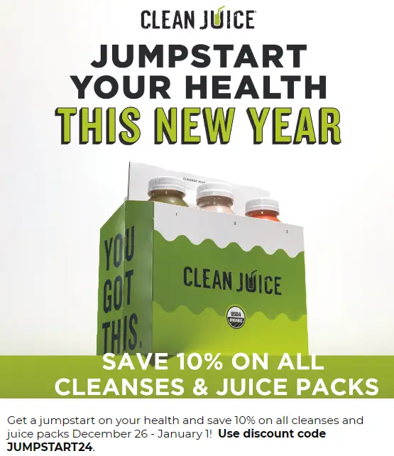 Clean Juice Promo Code