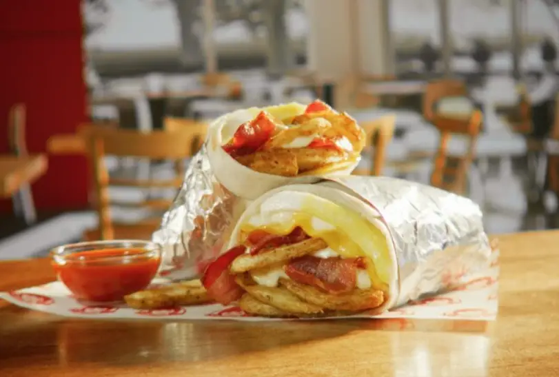 Wendy's Breakfast Burrito