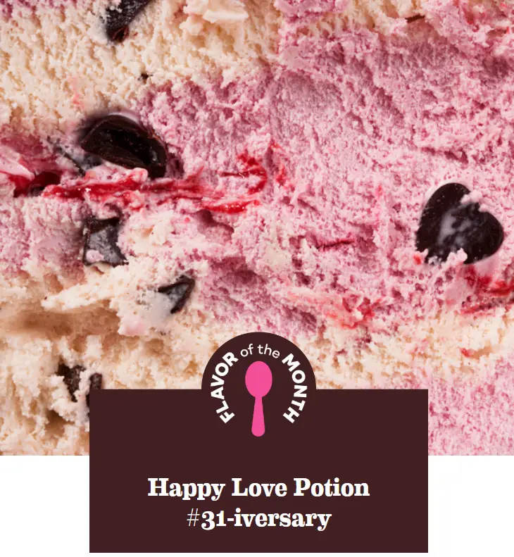 Baskin-Robbins February flavor of the month