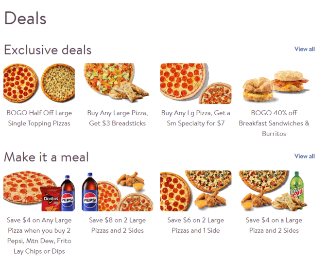 Casey's Pizza Coupons And Promo Codes: BOGO 50% Off - EatDrinkDeals