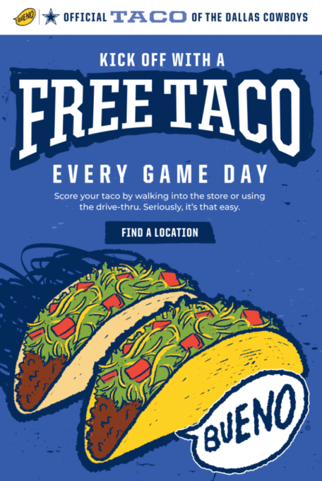 Taco Bueno Specials And Coupons: 3 For $6 Deal