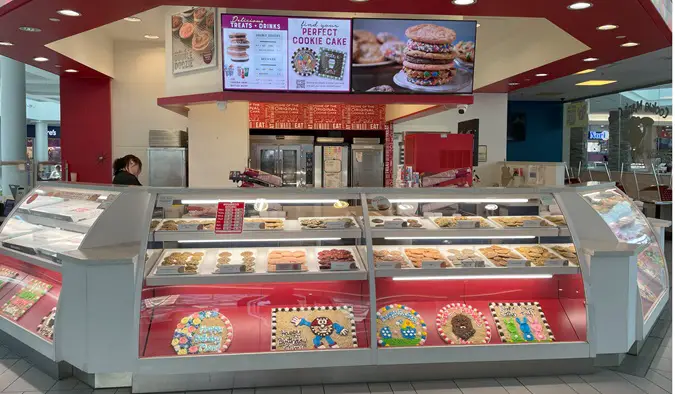 A Great American Cookies store at a mall in Franklin, TN