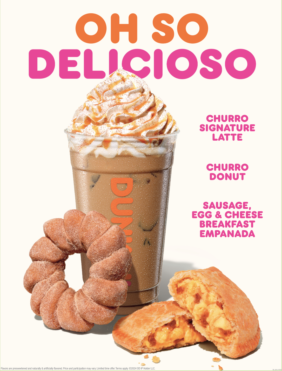 Dunkin' Spring Menu