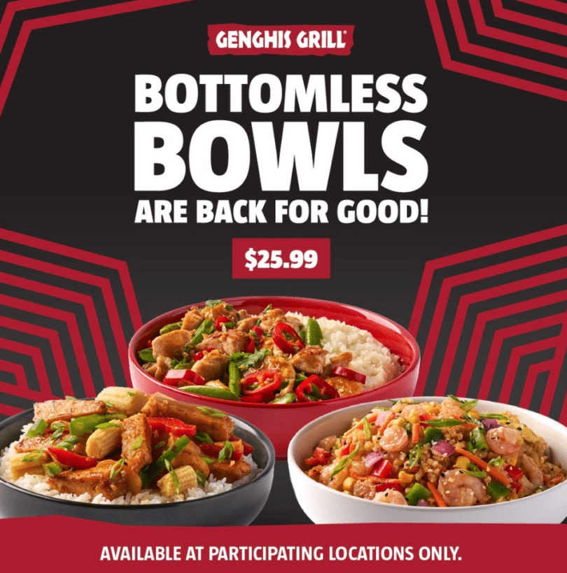 Genghis Grill Coupons and Specials: 20% Off